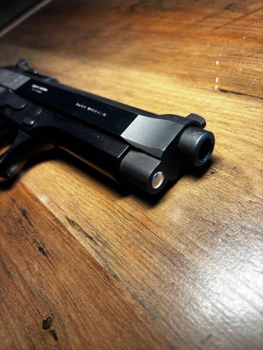Used Taurus PT-99 9mm Stainless/Blued | Original Box and Papers-img-8