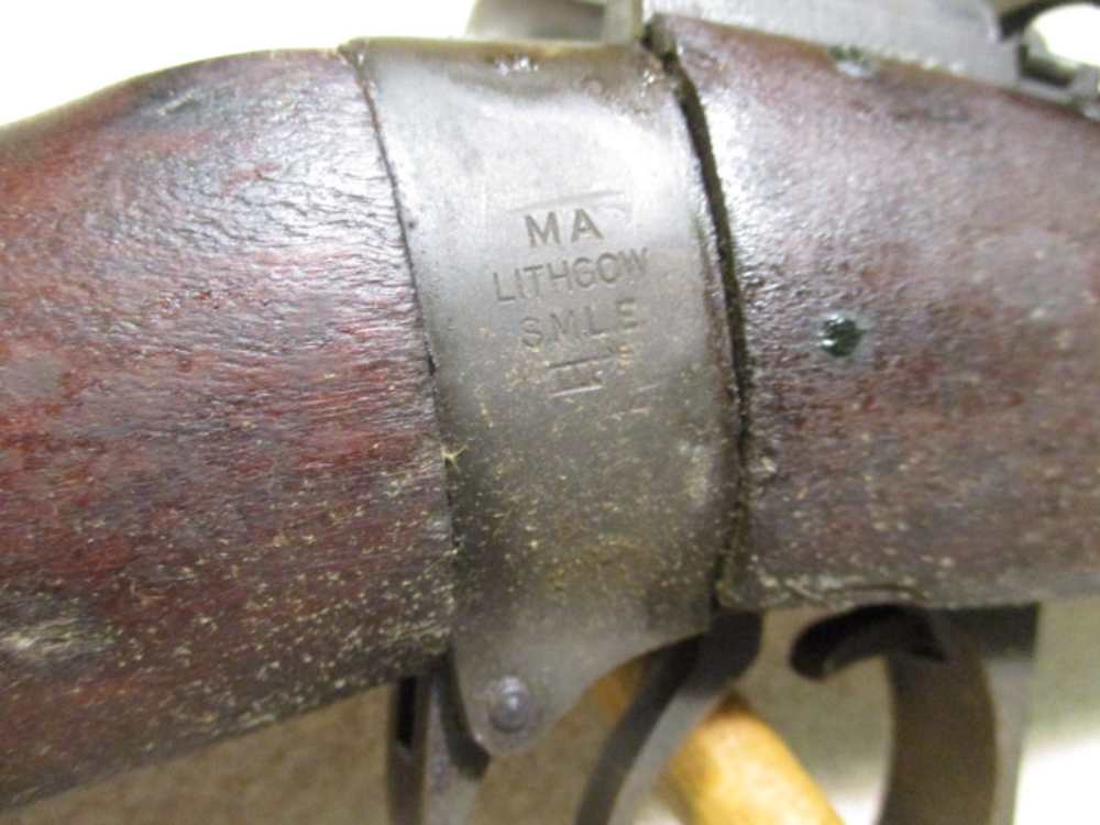 Australian Lithgow WWII Vintage 1944 N0: 1 Mark III Drill Purpose Rifle -img-7