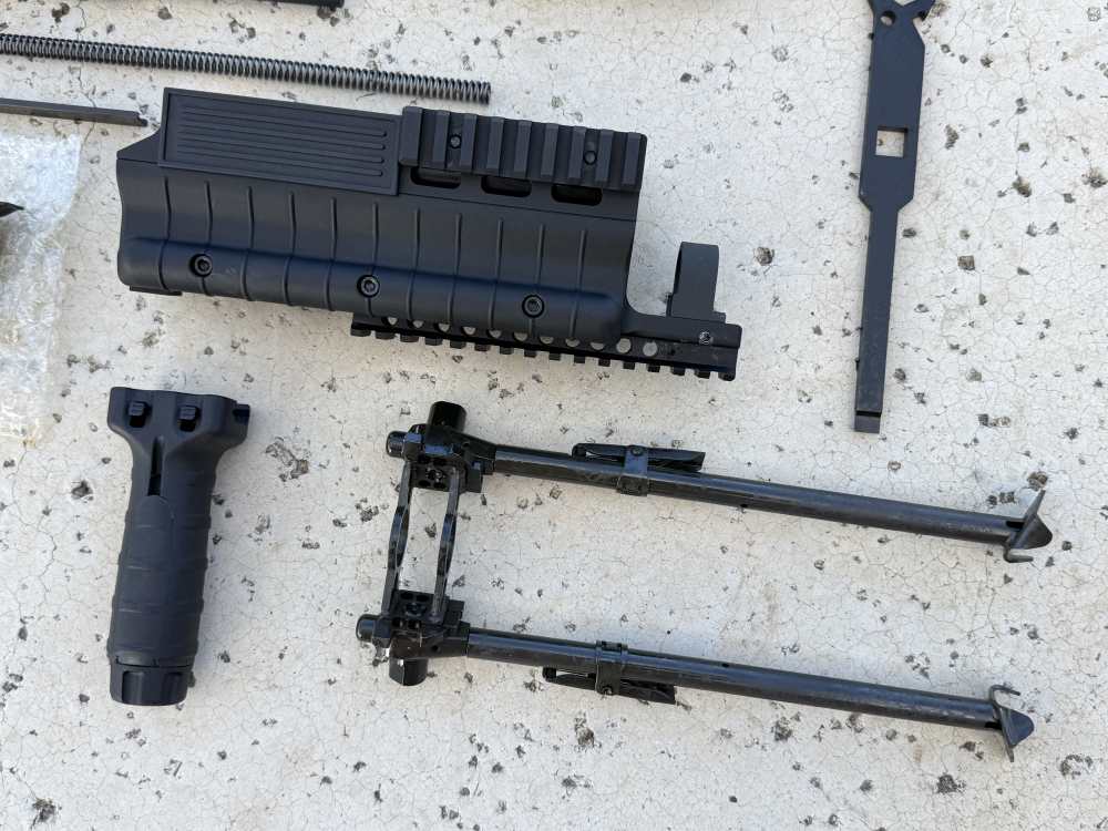 NEW Virgin M60E6 M60 E6 US Ordnance BLACK Complete Parts Kit 7.62-img-7
