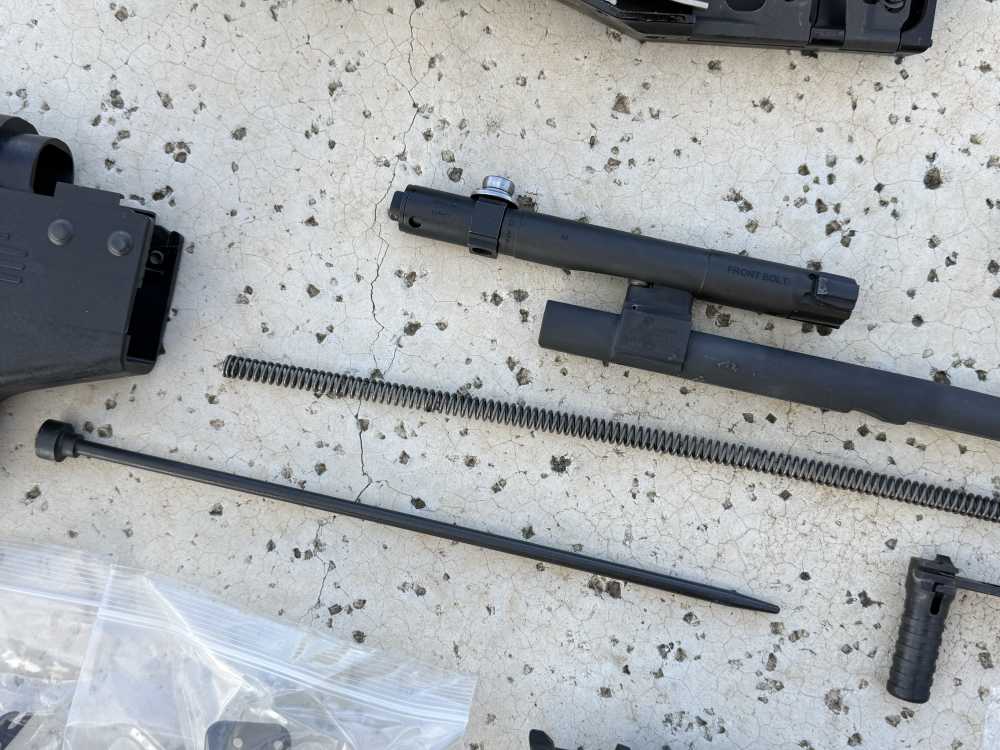 NEW Virgin M60E6 M60 E6 US Ordnance BLACK Complete Parts Kit 7.62-img-5