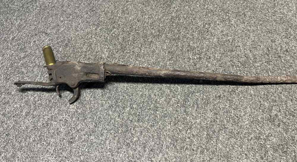 Colt Burgess Lever Action Rifle Relic Original 1880s Colt Extremely Rare -img-0