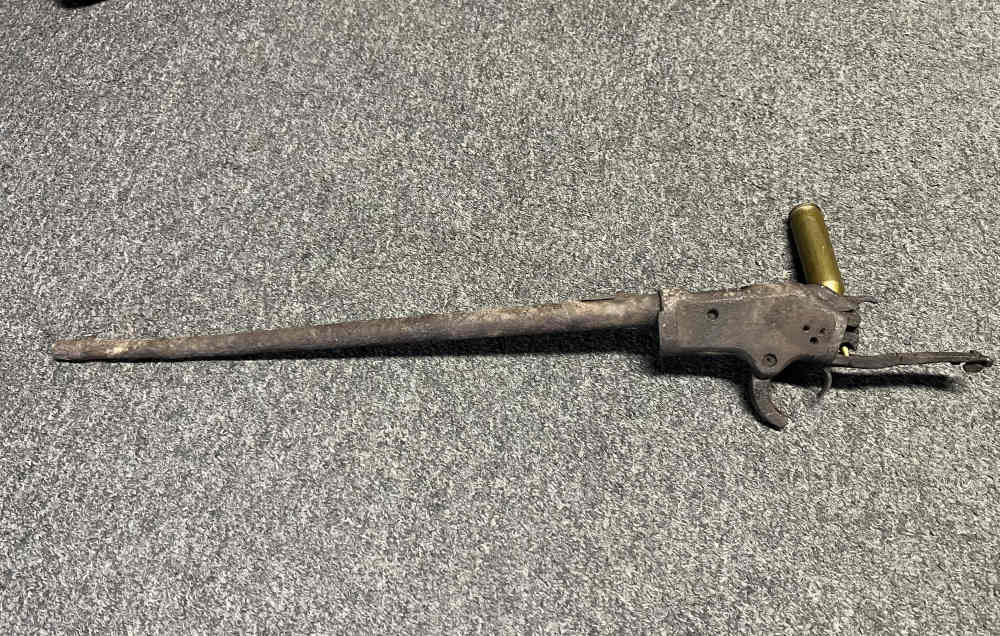 Colt Burgess Lever Action Rifle Relic Original 1880s Colt Extremely Rare -img-6