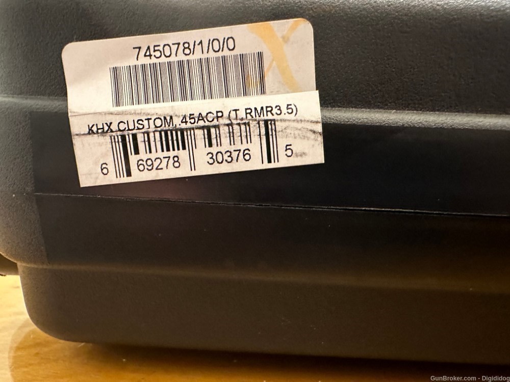 Kimber KHX Custom Trijicon in .45  with a 5" Brl and 1-9 Rnd Mag NIB!-img-10