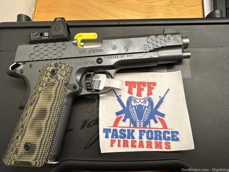 Kimber KHX Custom Trijicon in .45  with a 5" Brl and 1-9 Rnd Mag NIB!-img-2