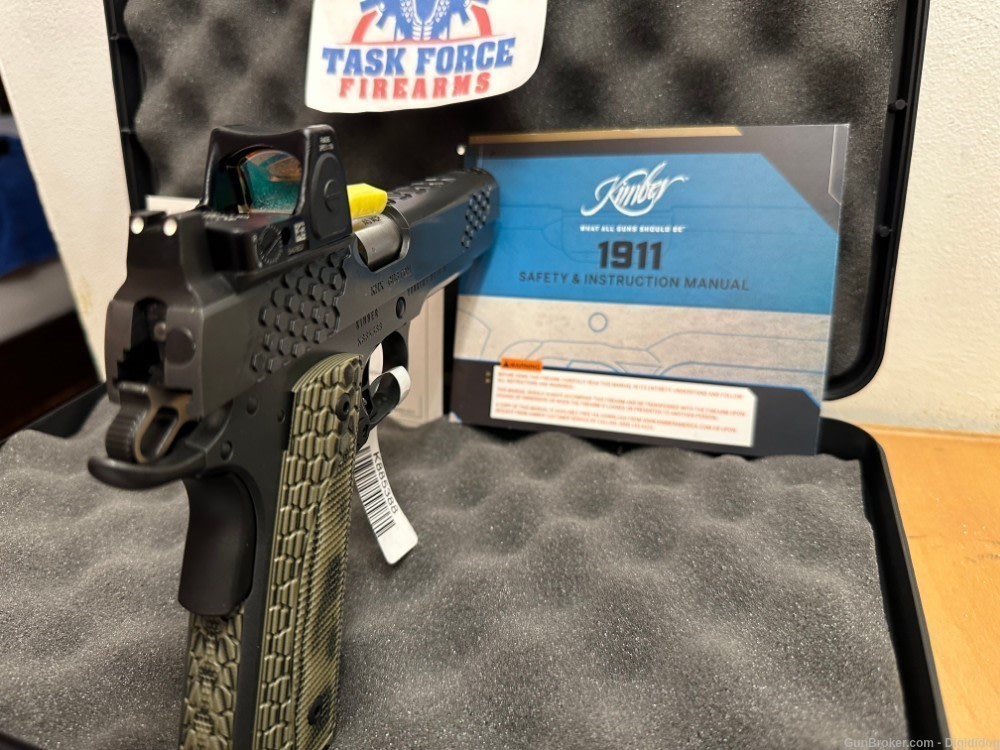 Kimber KHX Custom Trijicon in .45  with a 5" Brl and 1-9 Rnd Mag NIB!-img-4