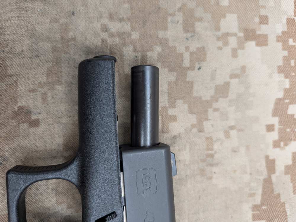Glock 43 9MM Slimline G43 Police Trade In USED Night Sights-img-6