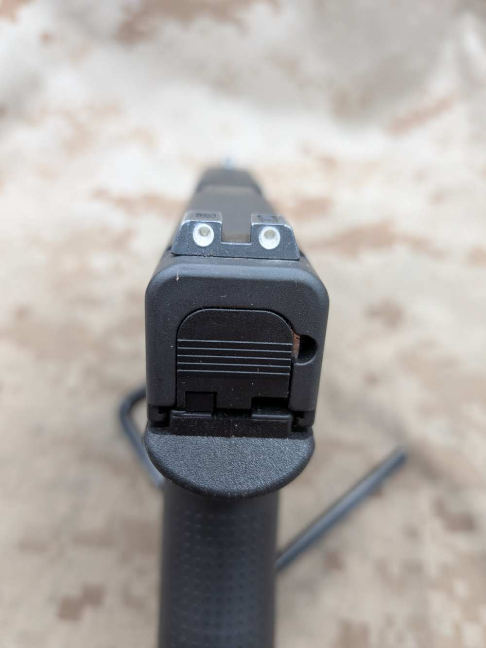 Glock 43 9MM Slimline G43 Police Trade In USED Night Sights-img-11