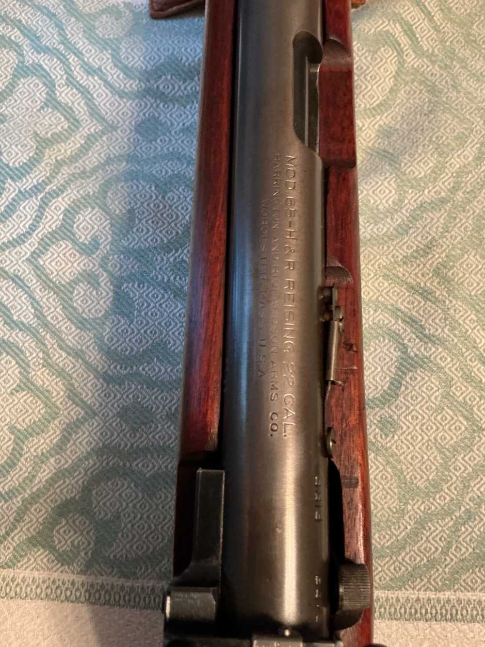 Harrington & Richardson REISING WW2 M65 .22 USMC Training Rifle THE GENERAL-img-10