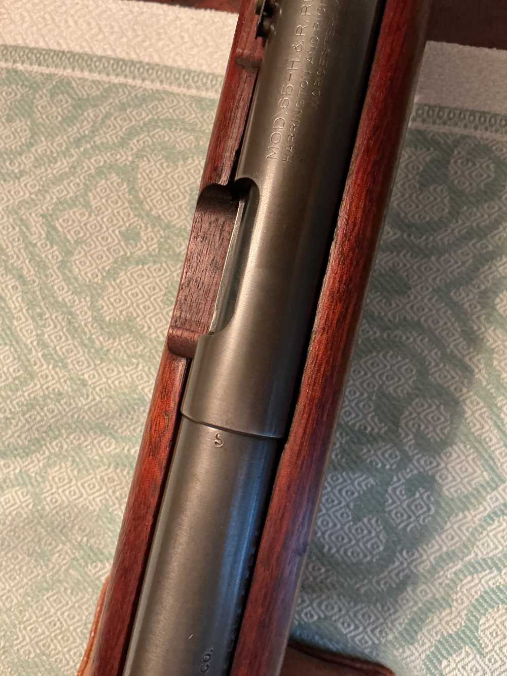 Harrington & Richardson REISING WW2 M65 .22 USMC Training Rifle THE GENERAL-img-24