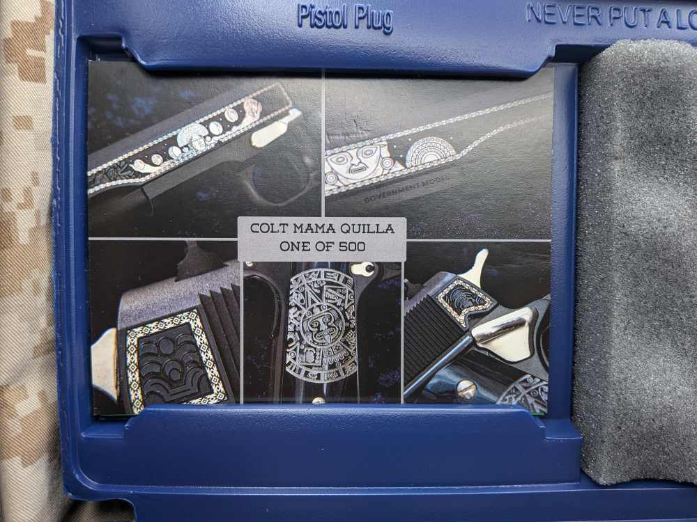 Colt Government 1911 .38 Super Mama Quilla Moon New-img-3