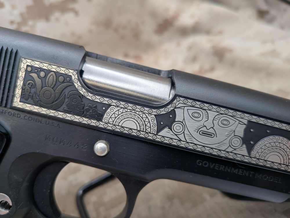 Colt Government 1911 .38 Super Mama Quilla Moon New-img-11