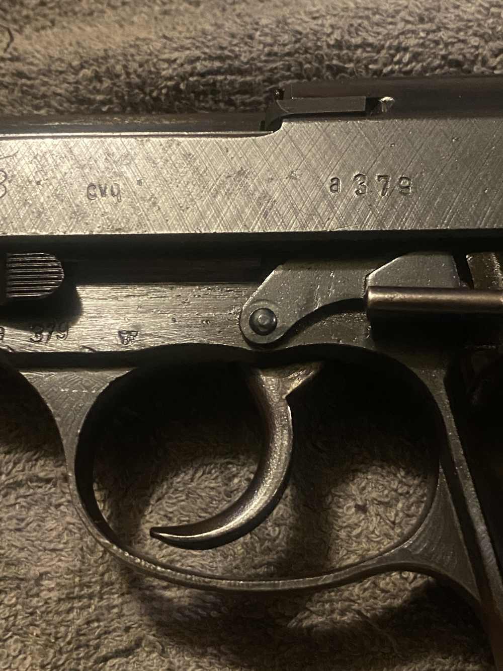 P38 CVQ LATE WAR a block rare a379 serial-img-4
