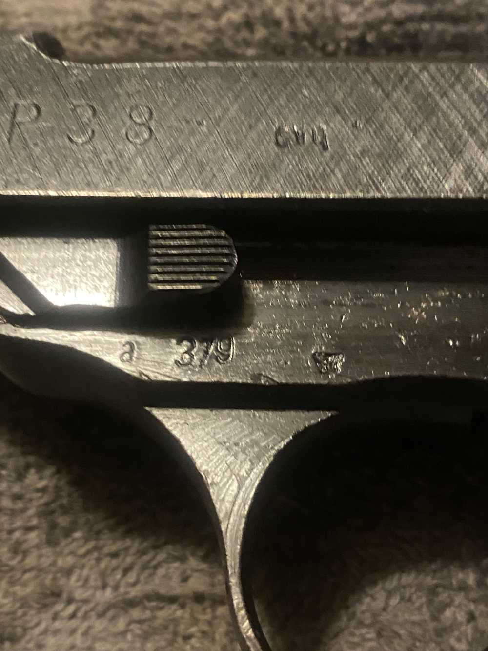 P38 CVQ LATE WAR a block rare a379 serial-img-5