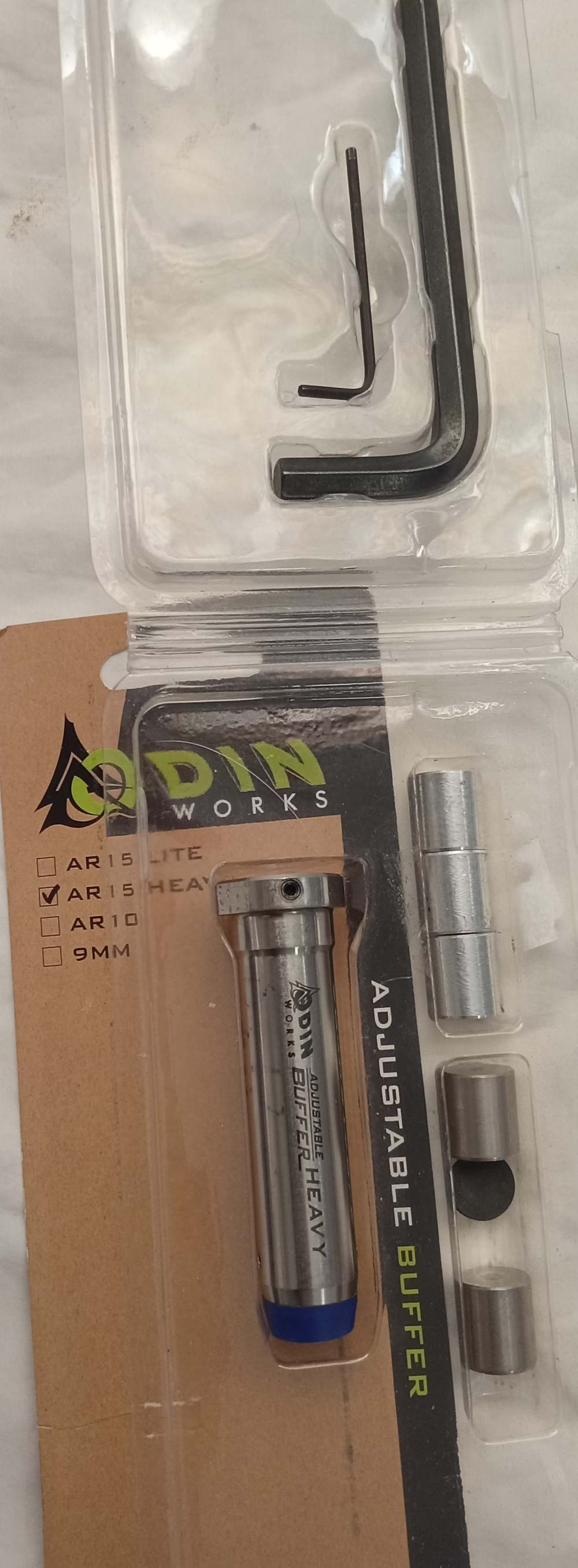 Odin Works AR15 heavy adjustable buffer -img-1