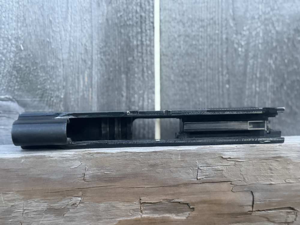 Vintage Factory Colt 1911 9mm Commander Slide Upper Series 70 Blue Ace 45-img-23