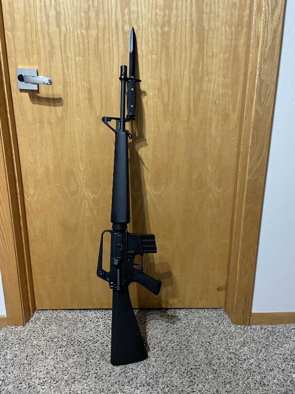 Retro AR15 M16A1 homage binary trigger-img-0