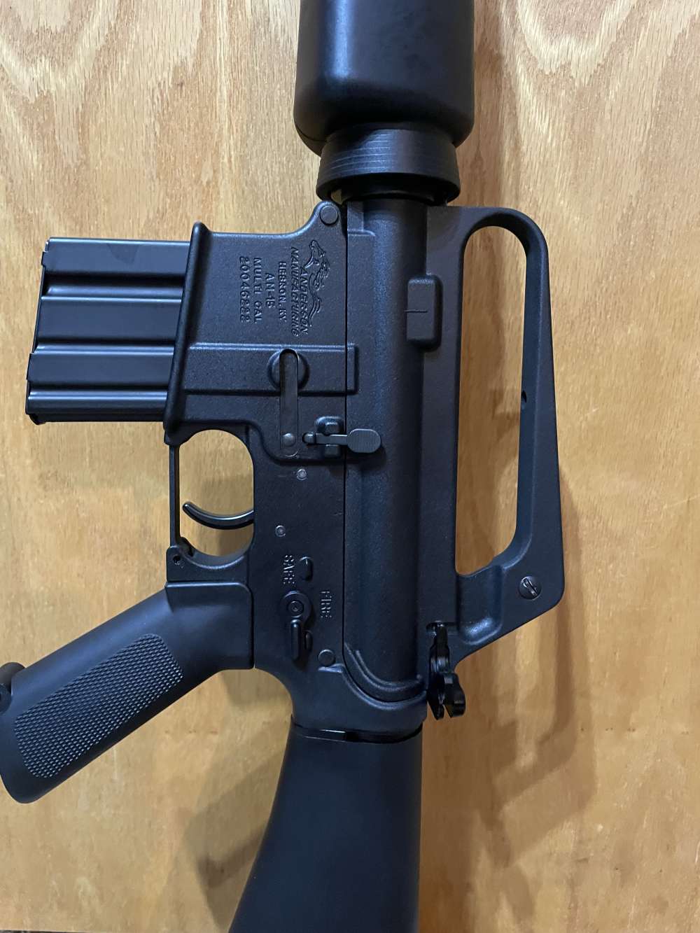 Retro AR15 M16A1 homage binary trigger-img-5