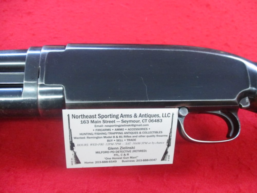 Winchester Model 12, 26" Plain Barrel, IC Choke, 12 Ga., Checkered Forend-img-10