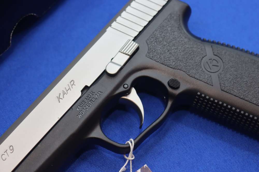 KAHR ARMS Model CT9 Pistol 9MM Luger 2-Tone Stainless Compact 8RD 4" NEW SA-img-3