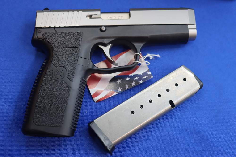 KAHR ARMS Model CT9 Pistol 9MM Luger 2-Tone Stainless Compact 8RD 4" NEW SA-img-17