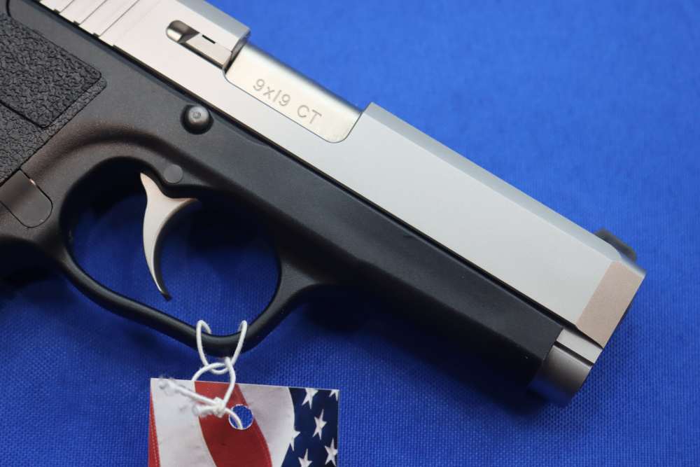 KAHR ARMS Model CT9 Pistol 9MM Luger 2-Tone Stainless Compact 8RD 4" NEW SA-img-7