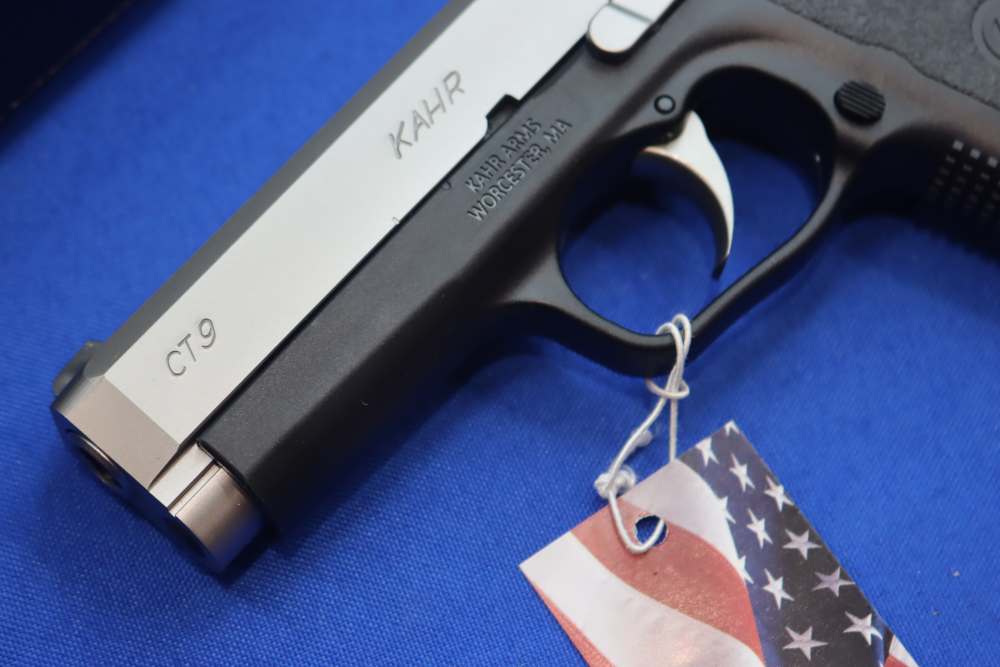 KAHR ARMS Model CT9 Pistol 9MM Luger 2-Tone Stainless Compact 8RD 4" NEW SA-img-2