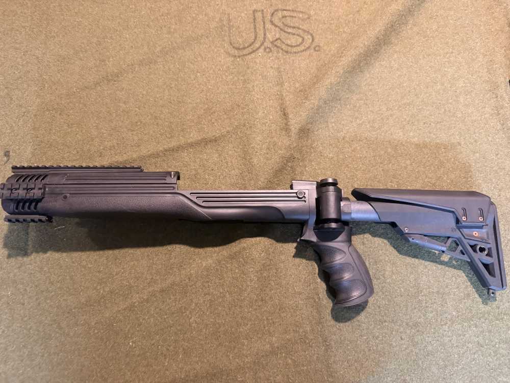 ATI folding and stock sliding tactical stock for Mini-14-img-1