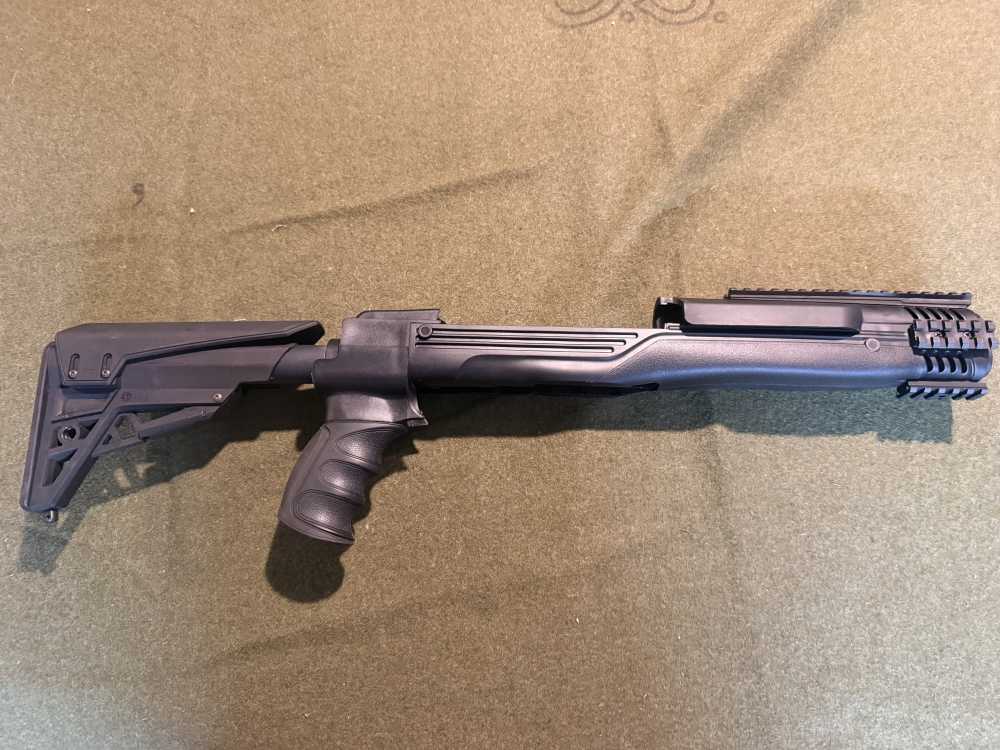 ATI folding and stock sliding tactical stock for Mini-14-img-0