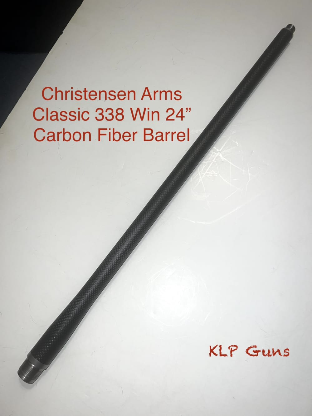Christensen Arms carbon fiber barrel 338 Win 24 inch -img-0