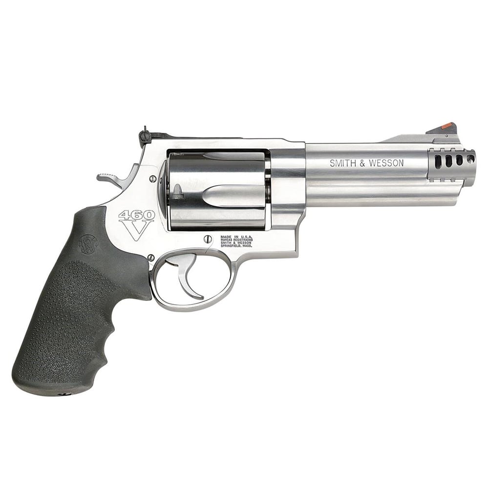 S&W 460V 460 S&W Magnum 5in 5rd Satin Stainless Revolver (163465)-img-2