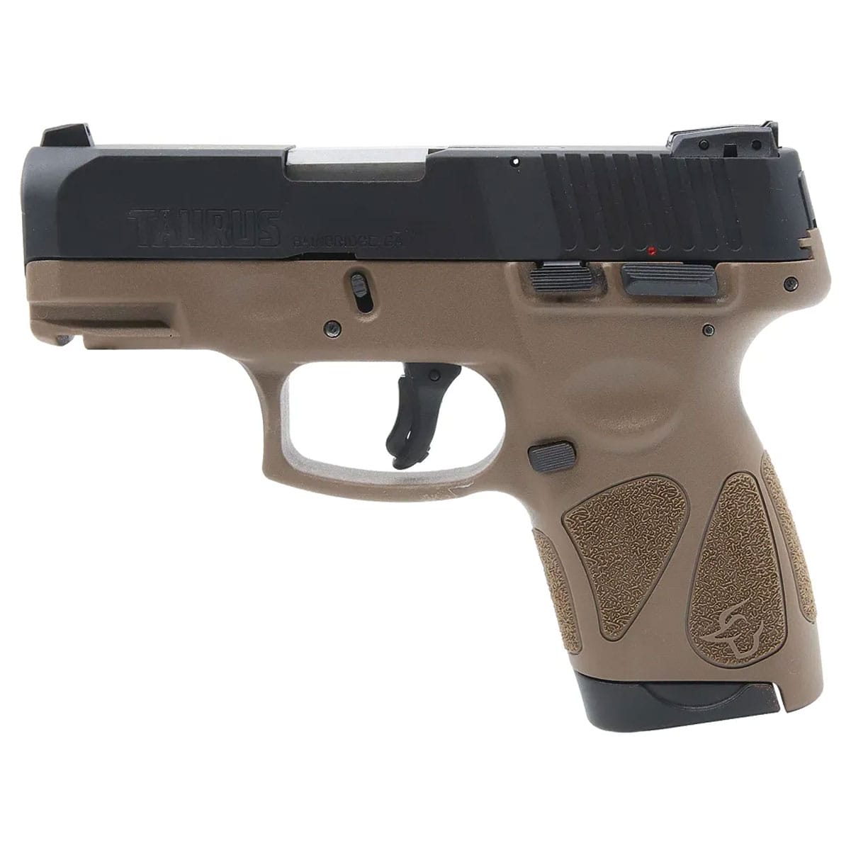 TAURUS G2S 9mm 3.2in 7rd Black/Brown Semi-Automatic Pistol (1-G2S931B)-img-2