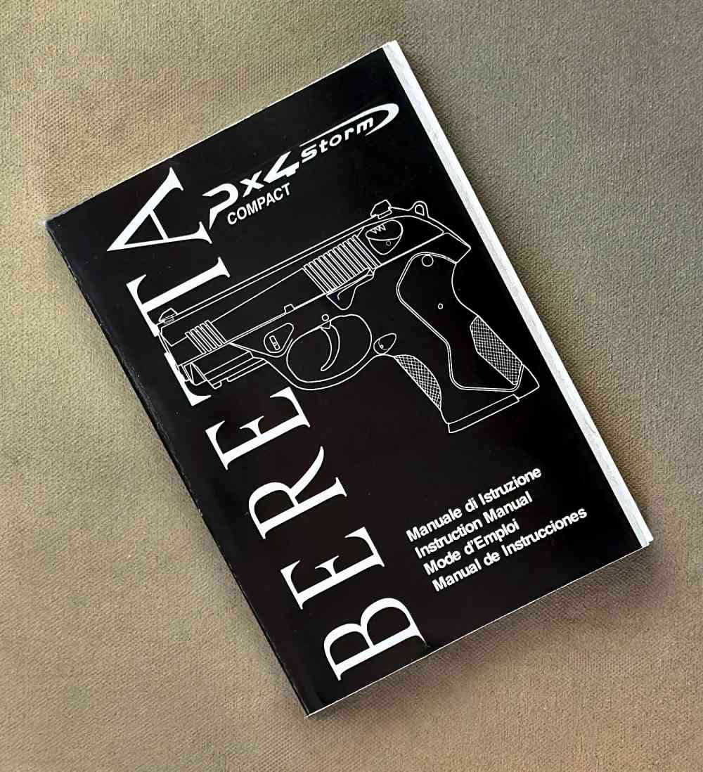 Beretta PX4 Storm Compact Original Owners Instruction Manual 197 Pages-img-0