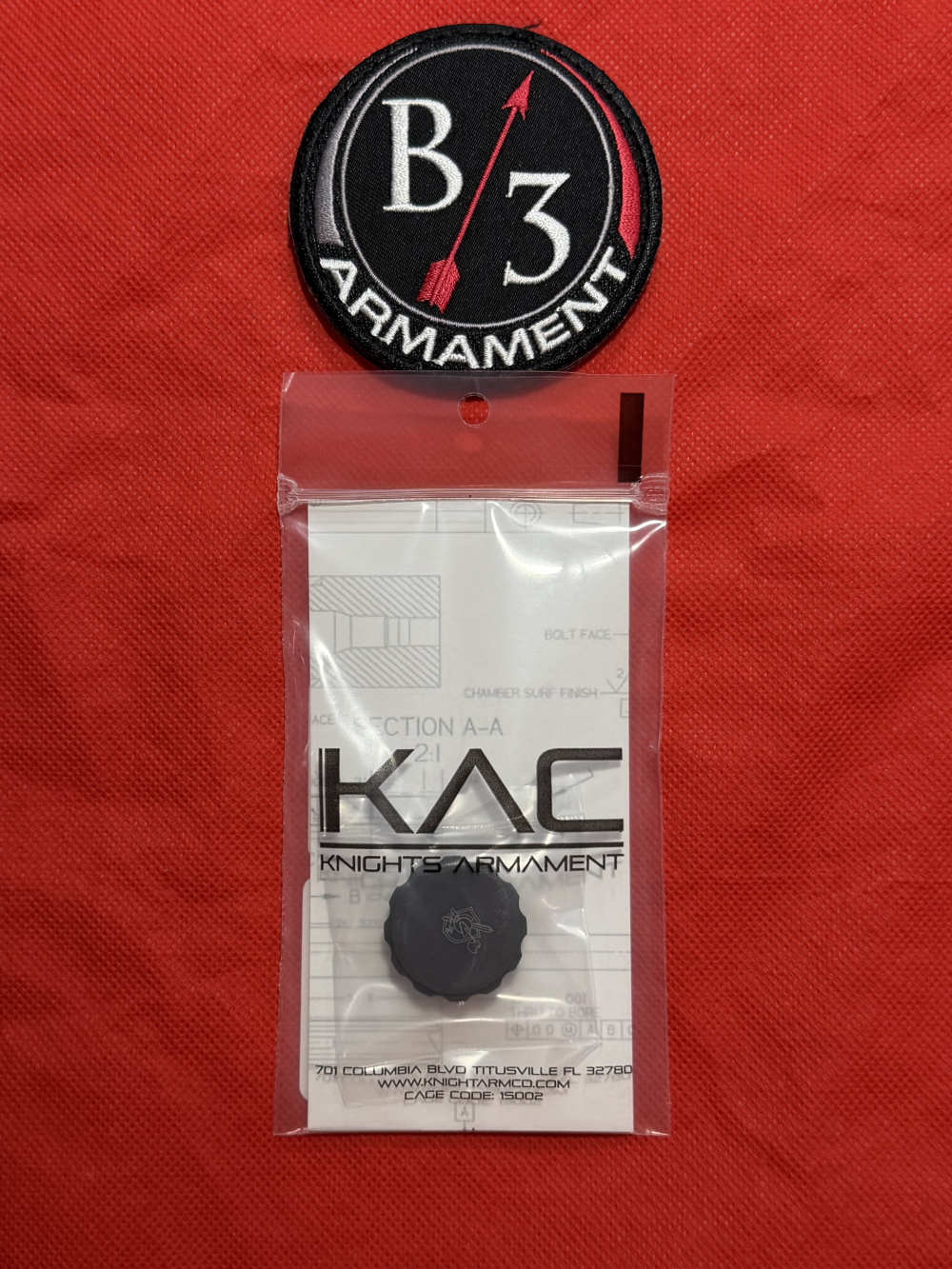 Knights Armament KAC Aimpoint T1 T2 Battery Cap Assembly PN KM25871-img-0