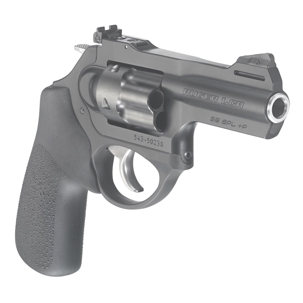 RUGER LCRx 38 Spl +P 3in 5rd Matte Black Revolver (5431)-img-2