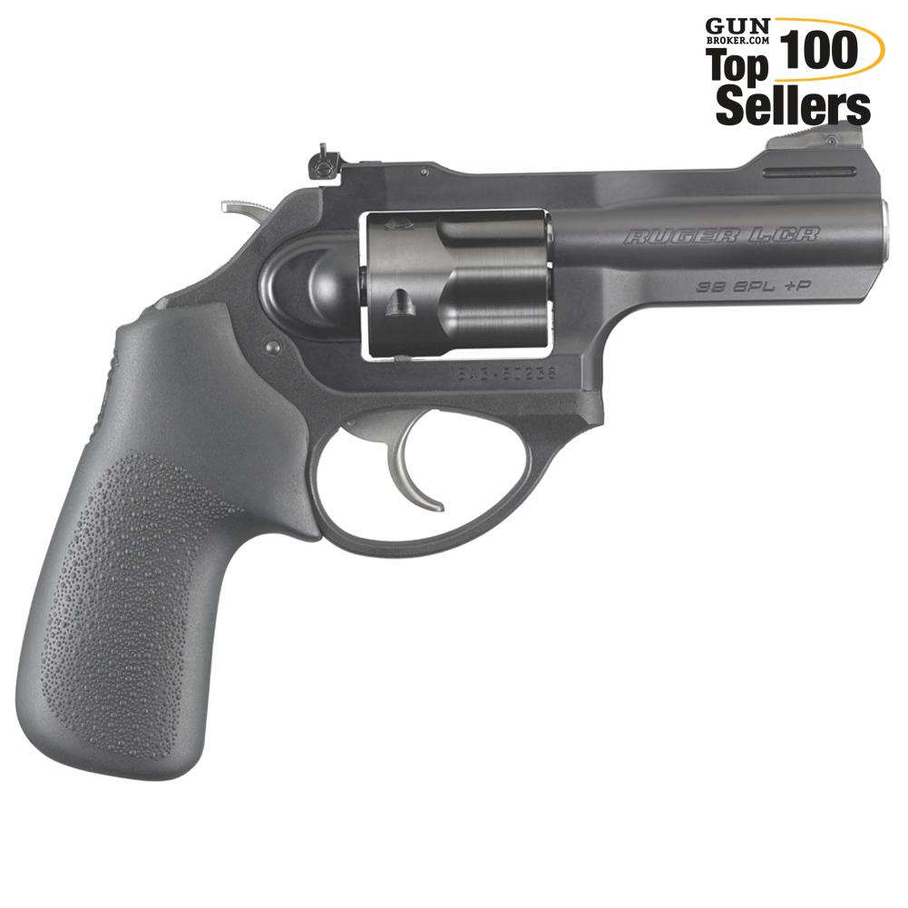 RUGER LCRx 38 Spl +P 3in 5rd Matte Black Revolver (5431)-img-0