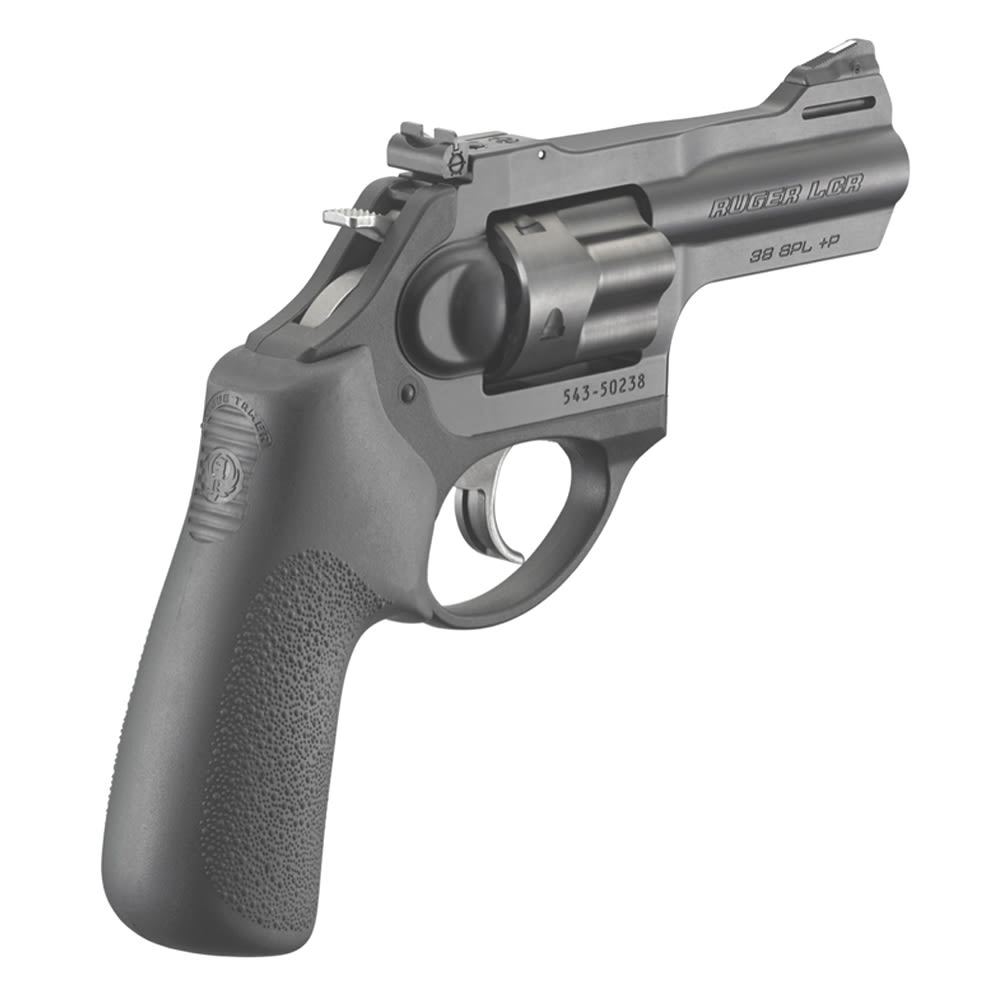 RUGER LCRx 38 Spl +P 3in 5rd Matte Black Revolver (5431)-img-3