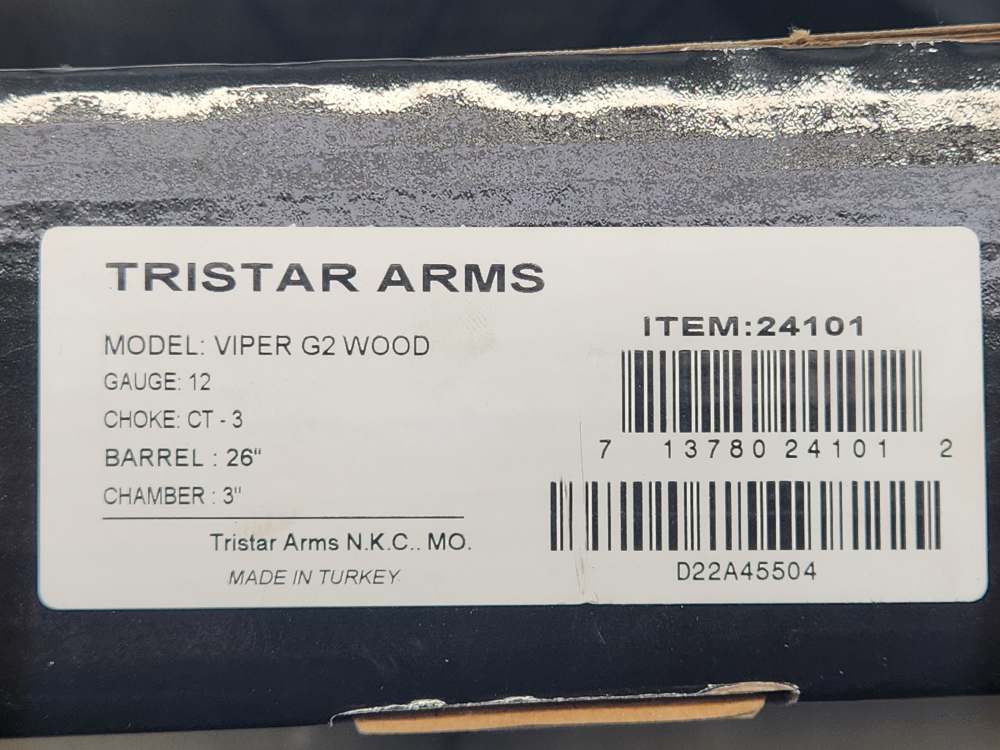 Tristar Viper G2 12ga 26" Barrel Factory Box-img-20