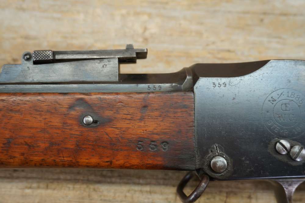 Steyr Guedes Mod 1885 Boer War era c.1886 ZAR OVS HIGH CONDITION must see -img-35