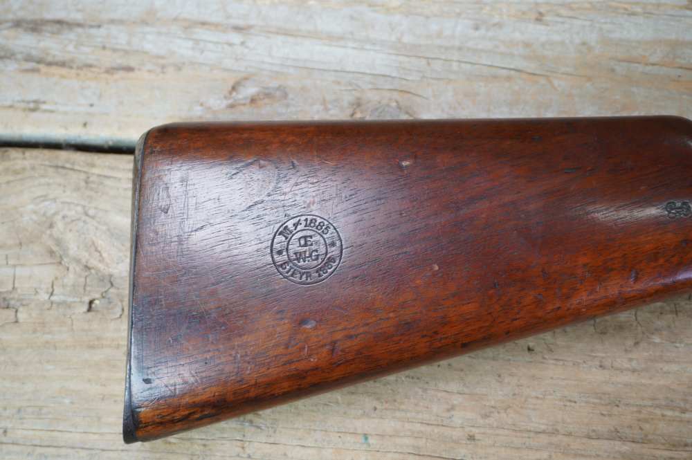 Steyr Guedes Mod 1885 Boer War era c.1886 ZAR OVS HIGH CONDITION must see -img-3