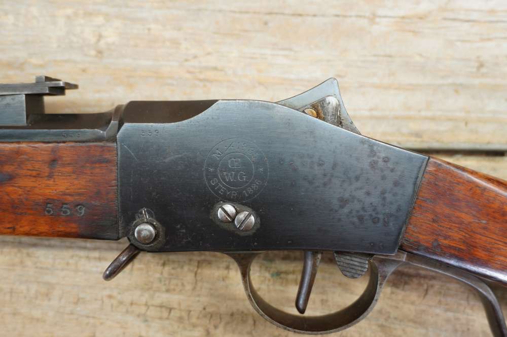 Steyr Guedes Mod 1885 Boer War era c.1886 ZAR OVS HIGH CONDITION must see -img-31
