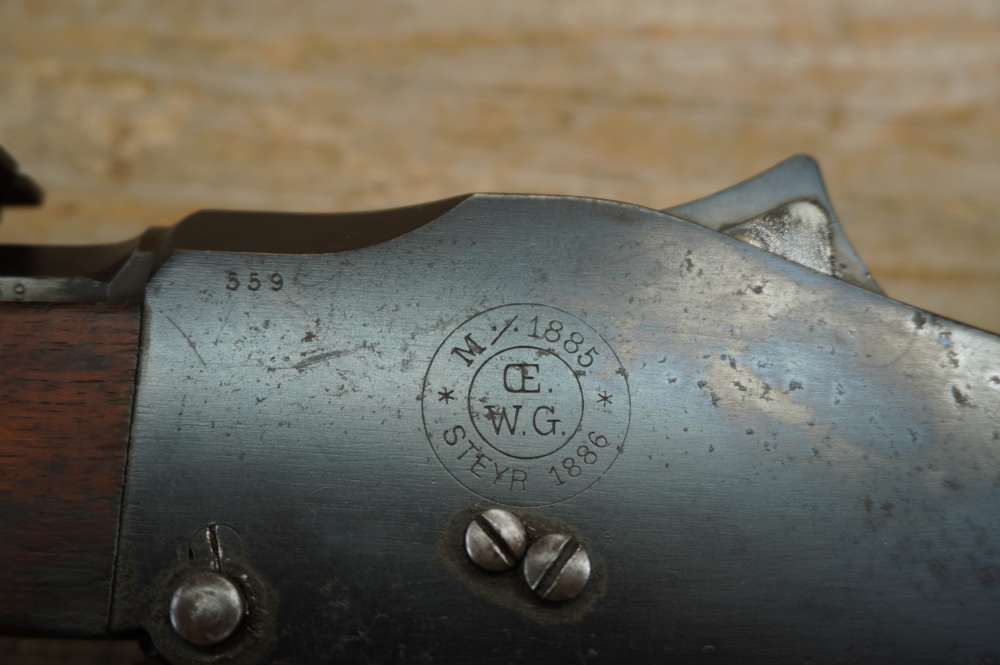 Steyr Guedes Mod 1885 Boer War era c.1886 ZAR OVS HIGH CONDITION must see -img-33