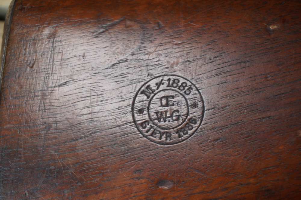 Steyr Guedes Mod 1885 Boer War era c.1886 ZAR OVS HIGH CONDITION must see -img-4