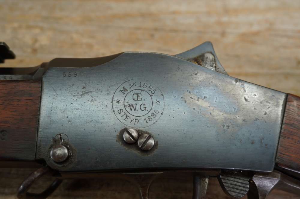 Steyr Guedes Mod 1885 Boer War era c.1886 ZAR OVS HIGH CONDITION must see -img-32