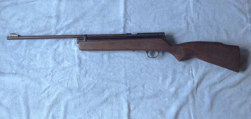 CROSMAN MODEL " 167 " PELLGUN SINGLE SHOT BOLT ACTION RIFLE .177 CAL.-img-1