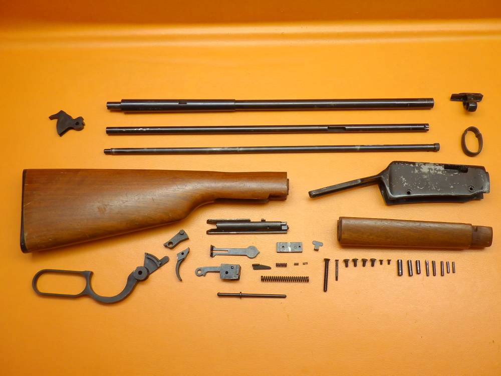Ithaca Model 72 Saddlegun .22 LR 18.5" Bbl Great Assortment of Repair Parts-img-0
