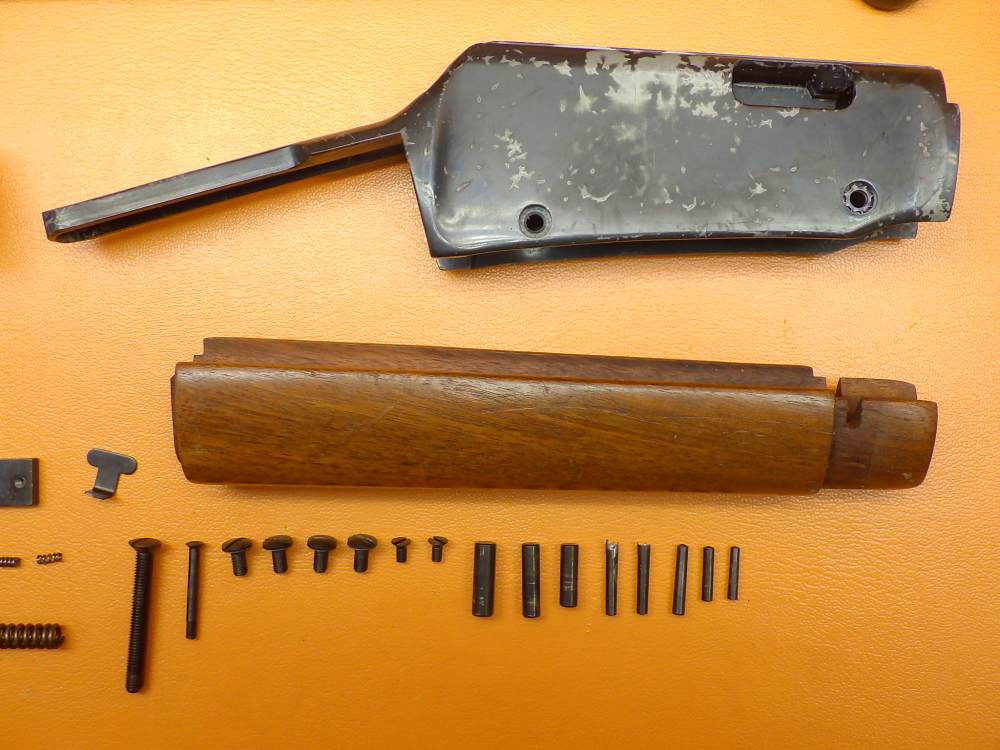 Ithaca Model 72 Saddlegun .22 LR 18.5" Bbl Great Assortment of Repair Parts-img-4