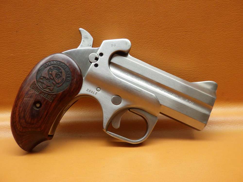 REDUCED: Bond Arms Snake Slayer .45 Colt/.410 3.5" Bbl Stainless-img-22