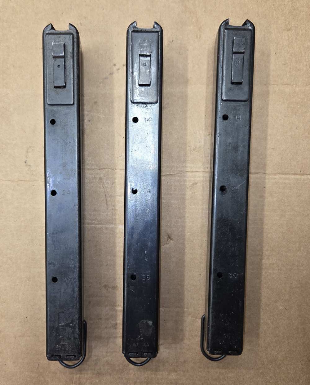 3 Suomi M31 rifle magazines 9mm 36 round-img-3