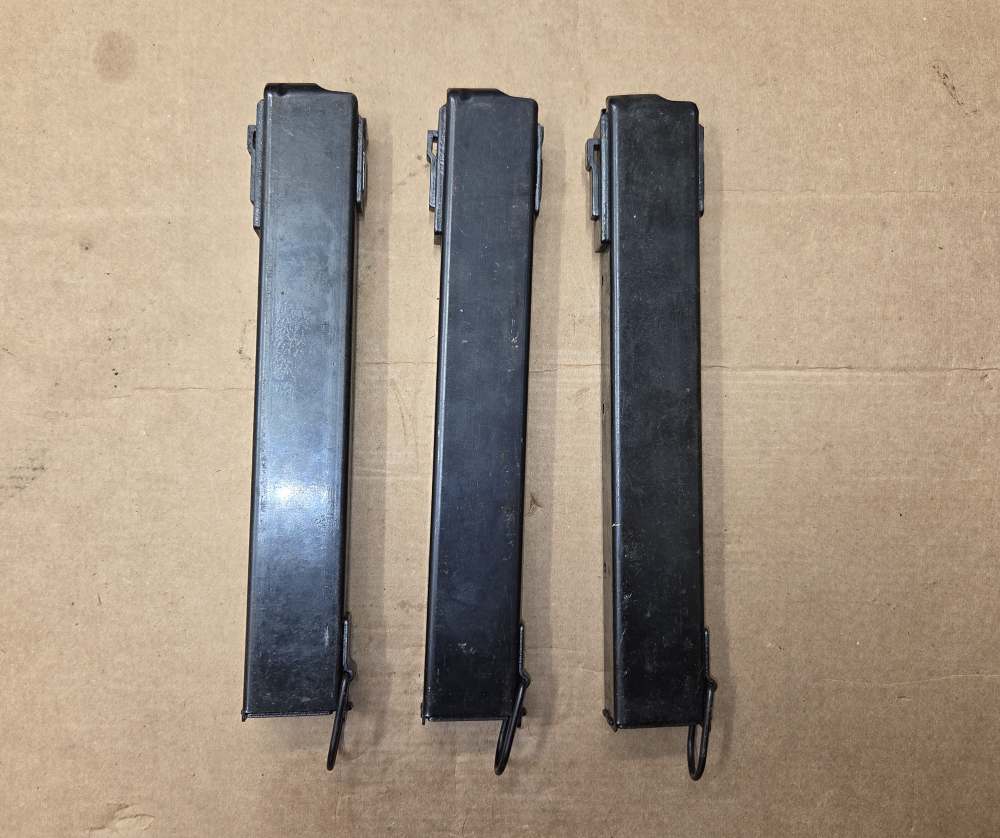 3 Suomi M31 rifle magazines 9mm 36 round-img-0