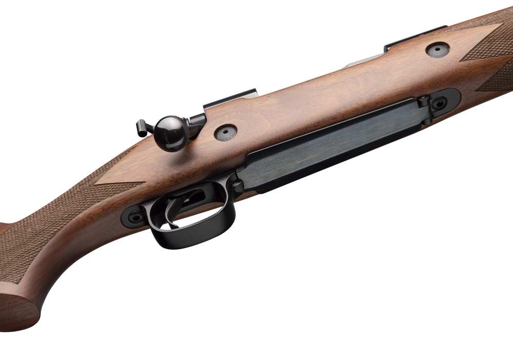 Winchester 70 Alaskan 375 H&H Magnum 25" 535205138 Polished Blue/ Walnut-img-4